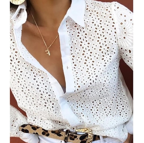 Robert Graham | Eyelet Button-down Shirt - Picture 14 of 14